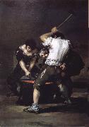 Francisco Goya The Forge oil on canvas